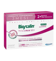 BIOSCALIN TRICOAGE 50+ ANTICADUTA 90 Compresse