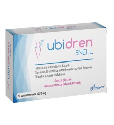 UBIDREN Snell 20 Compresse - Integratore per il drenaggio dei liquidi e gli inestetismi della cellulite