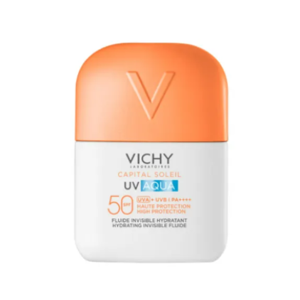 VICHY Capital Soleil UV Aqua SPF50 Fluido Solare Viso Invisibile 50ml