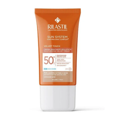 Rilastil Sun System - Crema Protezione Solare Viso Color SPF50+ 50ml