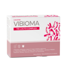 Vibioma Tri-Lacto Complex - Integratore Disbiosi Vaginale 14 Bustine