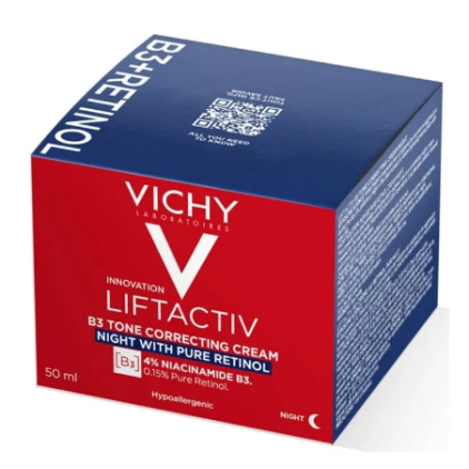 LIFTACTIV B3 Crema Notte Anti Macchie con Retinolo Puro 50ml