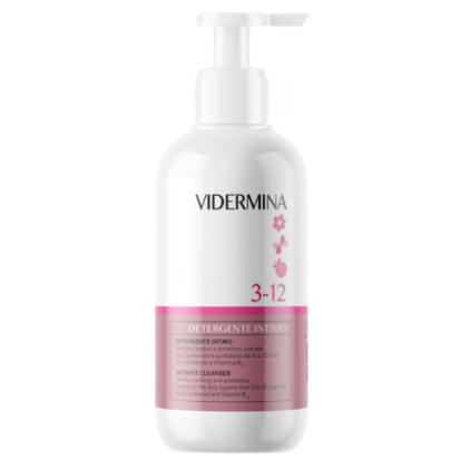 Vidermina Intima - Detergente Intimo Quotidiano per Bambini 3-12 Anni 250ml