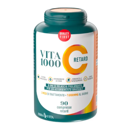 VITA C 1000 RETARD 90 Compresse - Integratore di Vitamina C