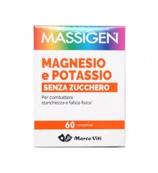 MASSIGEN MAGNESIO POTASSIO SENZA ZUCCHERO 60 COMPRESSE