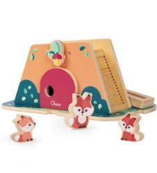 CHICCO Gioco in Legno Tana delle Volpi