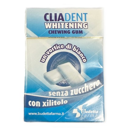 CLIADENT WHITENING CHEWING GUM