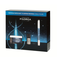 Filorga Hyalu Filler Xmas 2025 cofanetto con crema 50 ml + siero rivitalizzante 5 ml + balsamo labbra 4 g - Cofanetto Regalo Beauty
