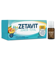 ZETAVIT JUNIOR TOTAL 12 Flaconcini 8ML - Integratore per il sistema immunitario e il benessere mentale