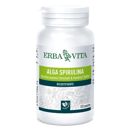 ALGA SPIRULINA 125 Tavolette 400mg