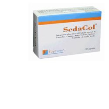 SEDACOL 30 Capsule - Contro meteorismo, gonfiore addominale, intestino irritabile, diarrea