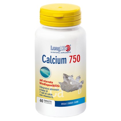 LONGLIFE CALCIUM 750mg 60 Tav.