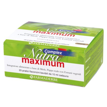 NUTRA MAXIMUM COMPLEX 20FL 10M