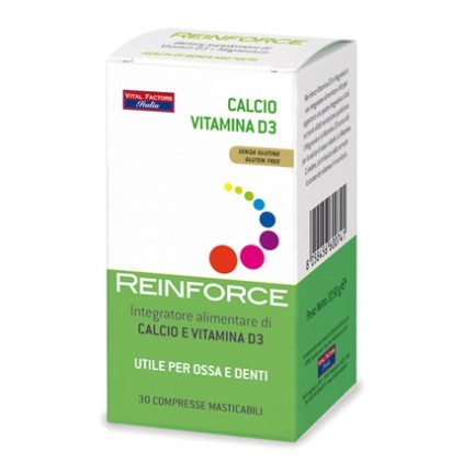 REINFORCE CALCIO+VIT D 30CPR