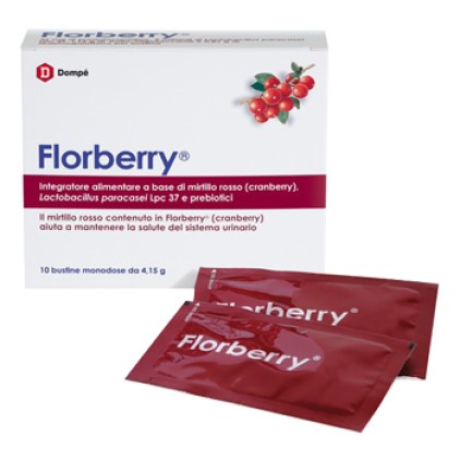 FLORBERRY 10 Bustine 4,15g - Supporta la flora intestinale e il sistema urinario