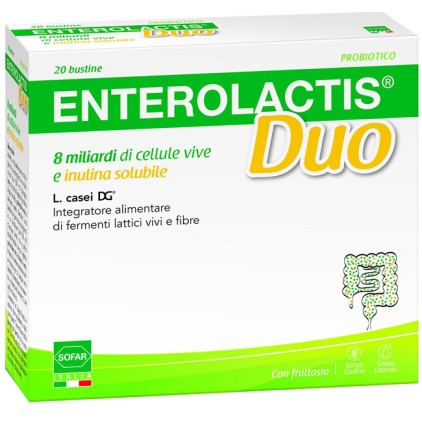 ENTEROLACTIS DUO 20 BUSTINE