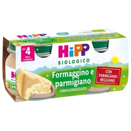 HIPP Bio Formaggino e Parmigiano 2x80g