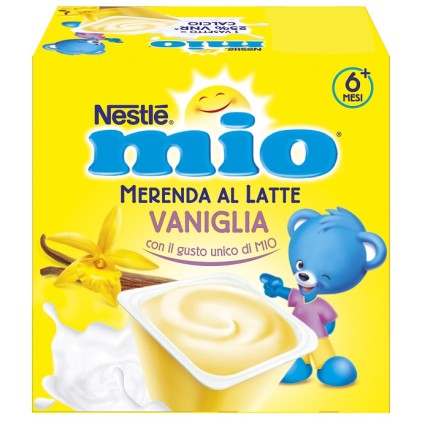 MIO Mer.Lattea Vaniglia 4x100g