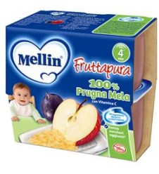 MELLIN Fr.Pura Prug/Mela4x100g