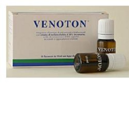 VENOTON Integratore Fattori Antiossidanti 10 Flaconcini 10ml