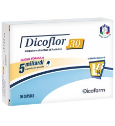 DICOFLOR-30 Ferm.Latt.30 Cps