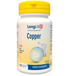 LONGLIFE COPPER 2mg 100 Cpr