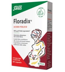 FLORADIX Acido Folico 60 Cps