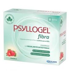 PSYLLOGEL Fibra Fragola 20 Bustine Senza Zucchero