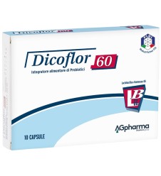 DICOFLOR-60 Ferm.Latt.10 Cps