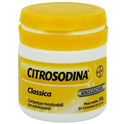 CITROSODINA 30 Compresse Masticabili Senza Zucchero