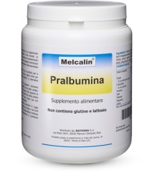 MELCALIN Pralbumina 532g - Crescita e mantenimento di massa muscolare, riduzione di stanchezza e affaticamento