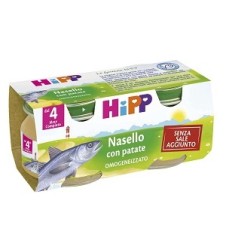 HIPP OMOGENEIZZATO NASELLO/PATATE 80G