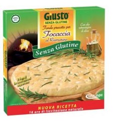 GIUSTO S/G Fondo Focaccia 280g