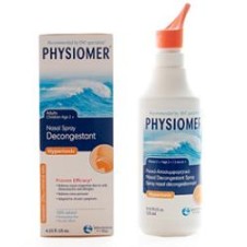 PHYSIOMER SPRAY IPER DECONGESTIONANTE Soluzione ipertonica igiene nasale adulti e bambini 135ML
