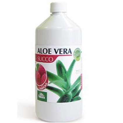 ALOE VERA SUCCO LAMPONE 1LT