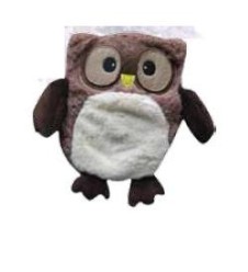 WARMIES Peluche Hooty Marrone