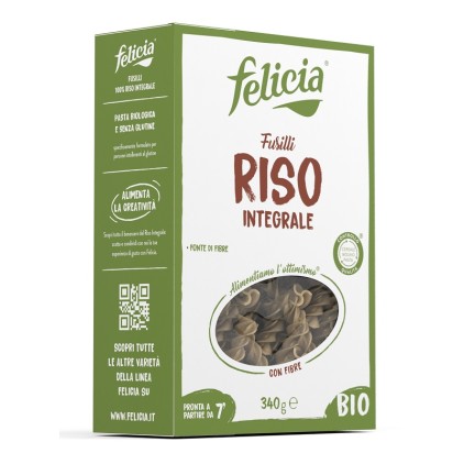 FELICIA Bio Pasta Integrale Fusilli 340g