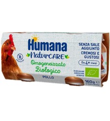 HUMANA OMOG POLLO BIO 2X80G