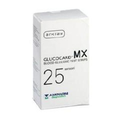 GLUCOCARD MX Blood Glucose 25 Pezzi