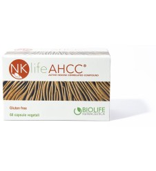 NKLIFE AHCC 60 Capsule - Integratore alimentare per le naturali difese dell'organismo