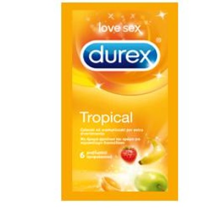 DUREX TROPICAL EASY ON 6 PEZZI