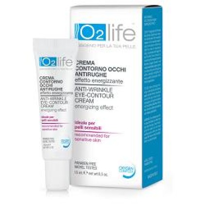 O2 LIFE Crema Contorno Occhi AntiRughe 15ml