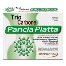 TRIOCARBONE Pancia Piatta 10+10 Bustine