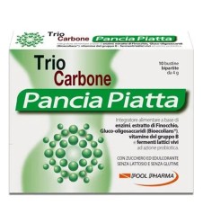TRIOCARBONE Pancia Piatta 10+10 Bustine