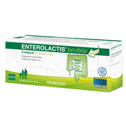 ENTEROLACTIS  6 Flaconcini 10ml