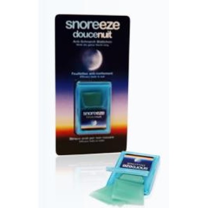 SNOREEZE Oral Strips Strisce Antirussamento 14 Pezzi