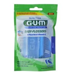 GUM EASY FLOSSERS FORCEL 30PZ