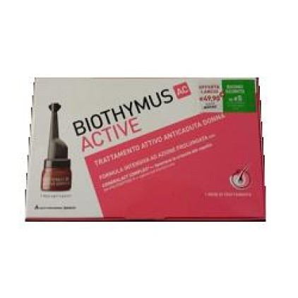 BIOTHYMUS AC ACTIVE DONNA Trattamento Capelli Fragili 10 fiale