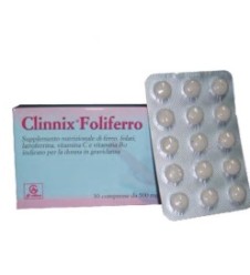 CLINNIX Foliferro 30 Cpr 500mg