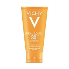 Vichy Capital Soleil  Dry Touch Spf30 50 ml - Protezione Solare per il Viso per Pelli Grasse